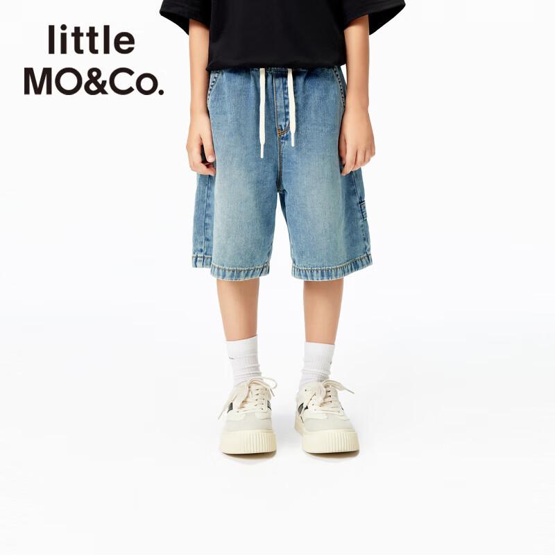 Little MO&Co. Boys  Pure Cotton Denim Shorts 150