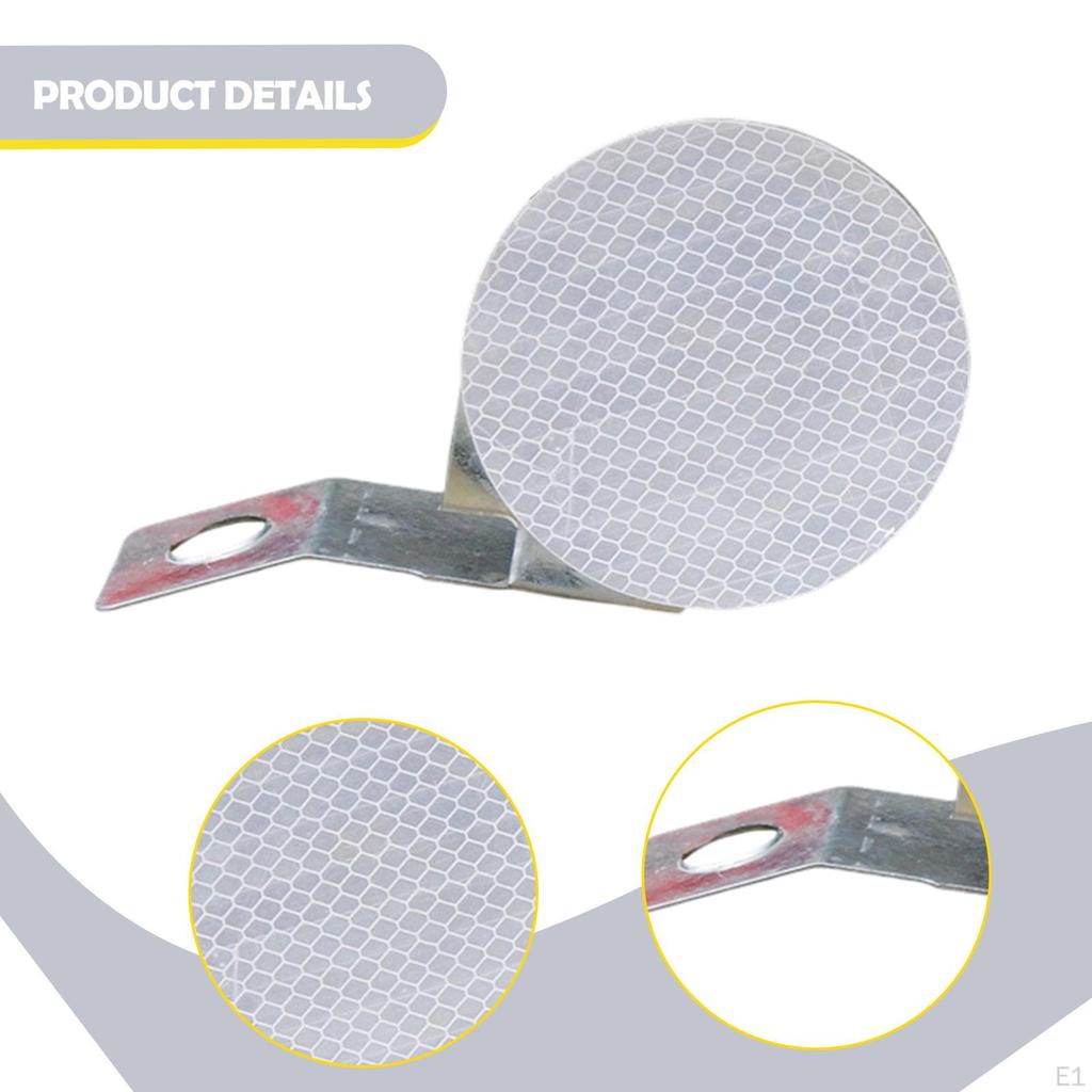 Zufahrtsmarkierung Frontreflektor Einfache Installation 10cm Pflasterschild Straße für Parkplatz