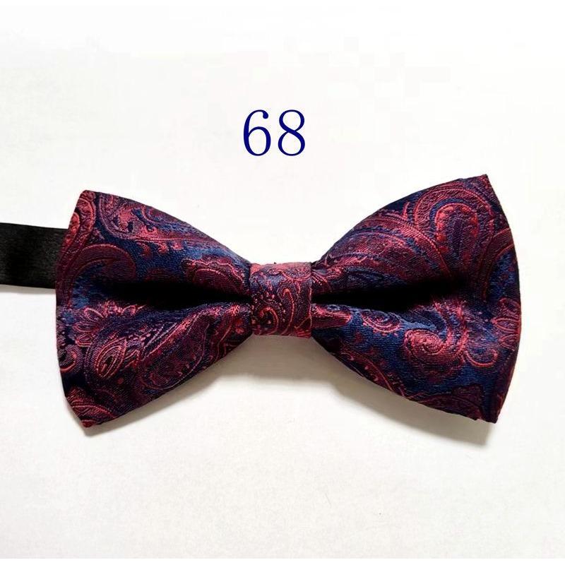 Papillon da Matrimonio da Uomo Abito a Pois Sposo Matrimonio Papillon Vestito Angolo Piatto Papillon Fibbia in Ferro Moda Business