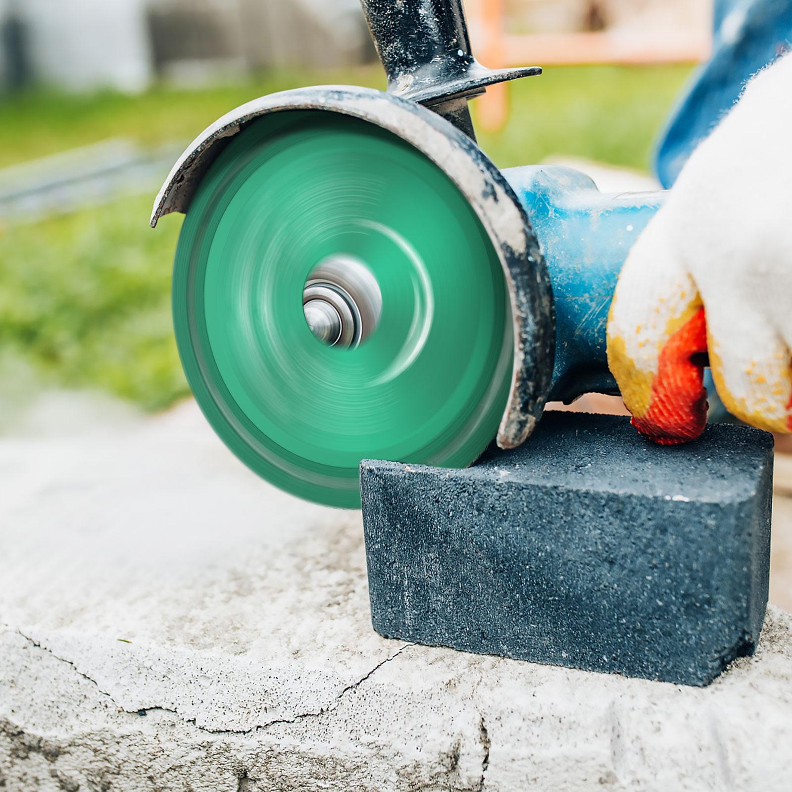 

4inch Indestructible Disc Manganese Steel Indestructible Cutting Blade Efficient Cutting Angle Grinder Diamond Cutting Disc Multipurpose Cutting