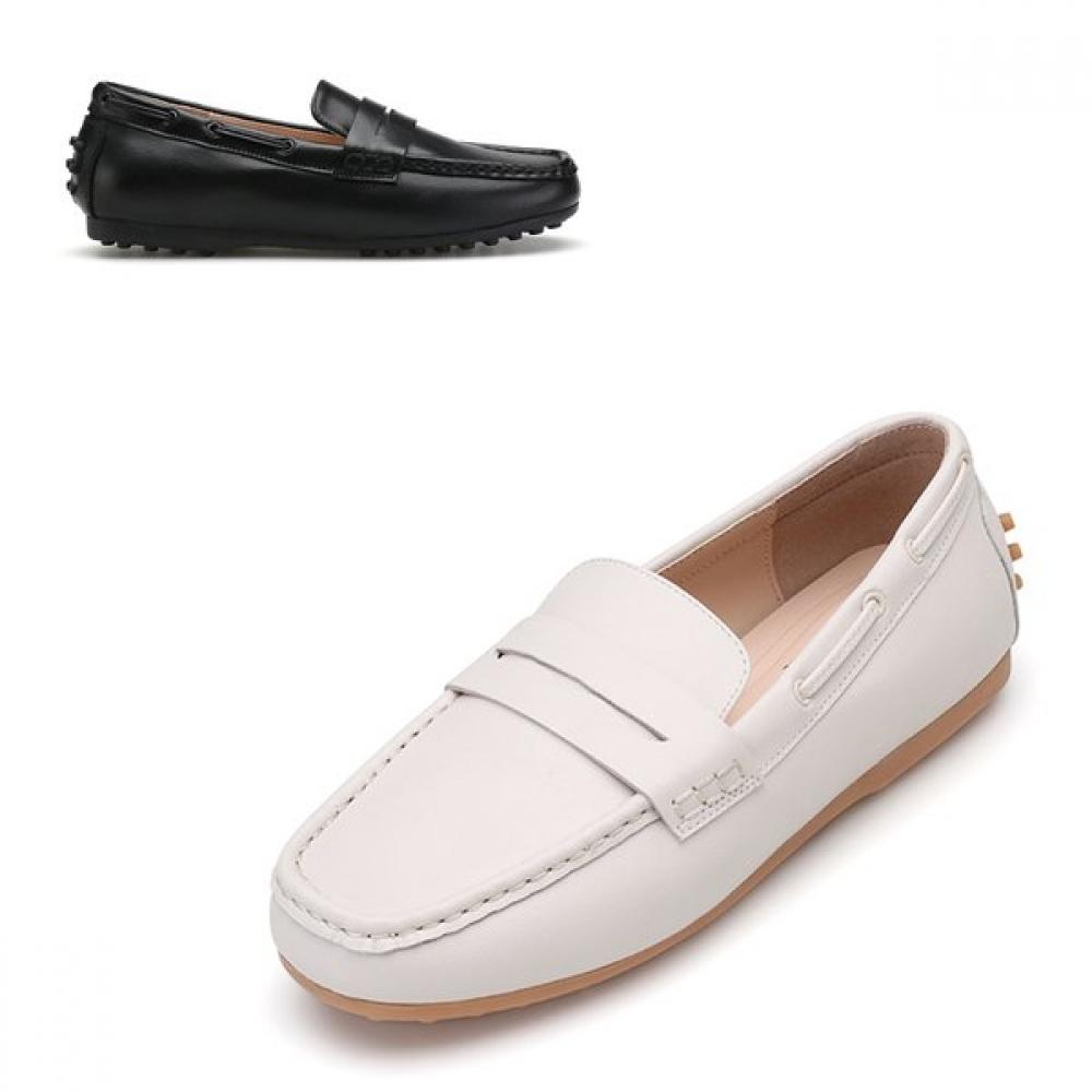 

MiSope Women S loaferS 1cm 2color 012619710 Ivory/225