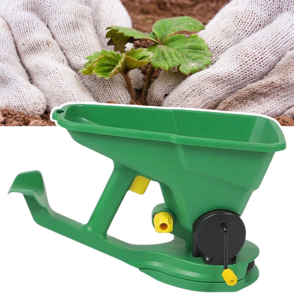 Portable Garden Spreader Portable Handheld Planter for Garden Farm with 1.5l Capacity 5 Gear Energy-saving Seeder for Lawn