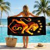 Galatasaray Fashion Beach Towel: Ideal for Summer Adventures Soft, Absorbent and Quick Drying Suitable for Swimming and Bathing