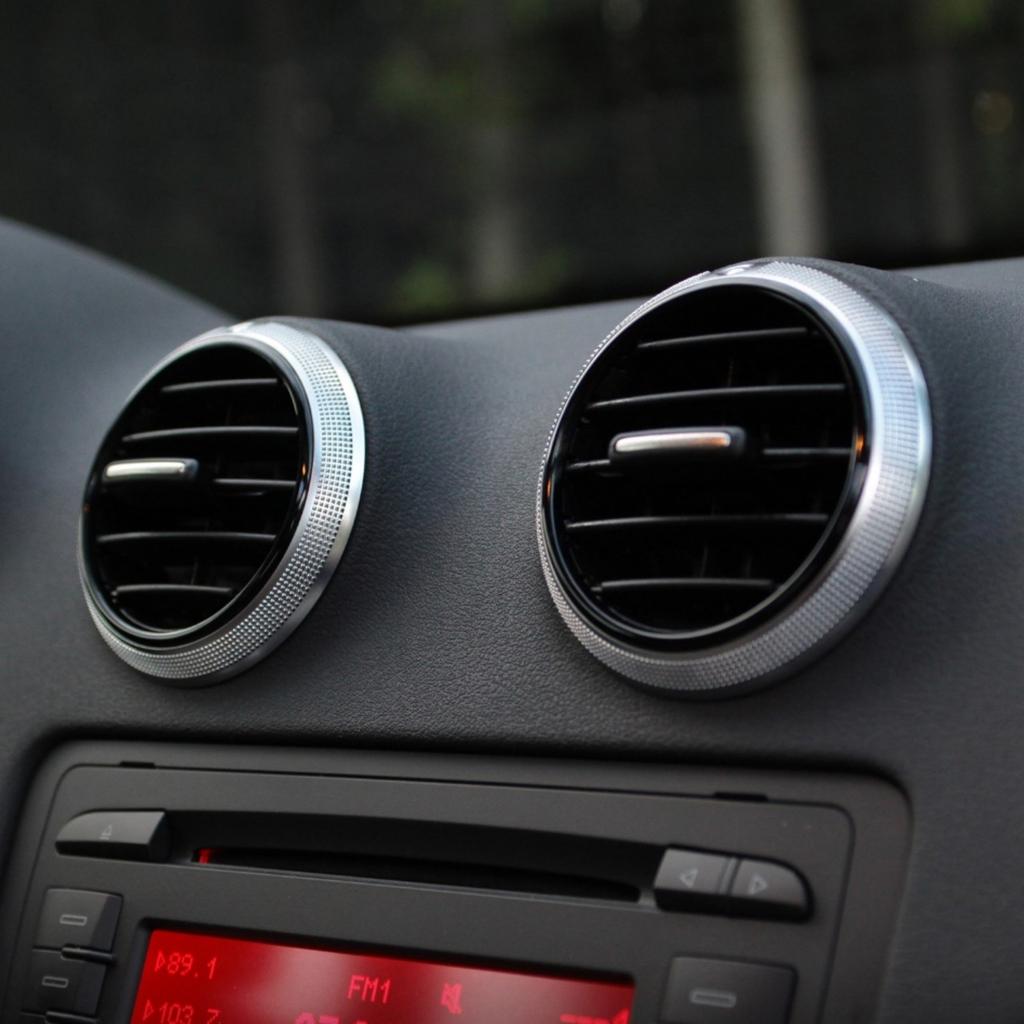 8P0820901C Náhradní výdechy klimatizace na palubní desce Vývod klimatizace do přední části vozu Rychlá montáž Navrženo pro vozidlo Rs3