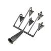 Multi-Functional Garden Rake Hoe with Three and Five-Tooth Soil Loosening Tools for Planting and Weeding