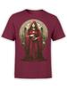 Crimson Sorceress Fantasy Tshirt Unisex