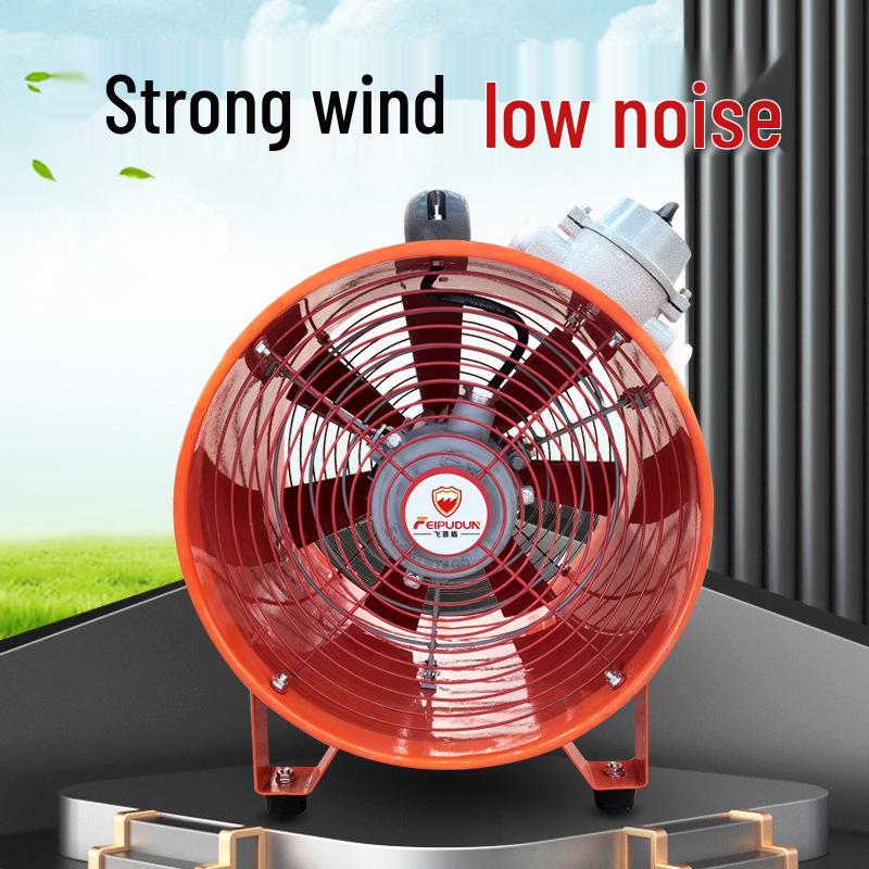 Portable Explosion-Proof Axial Fan for Tunnel Fire Safety and Smoke Extraction