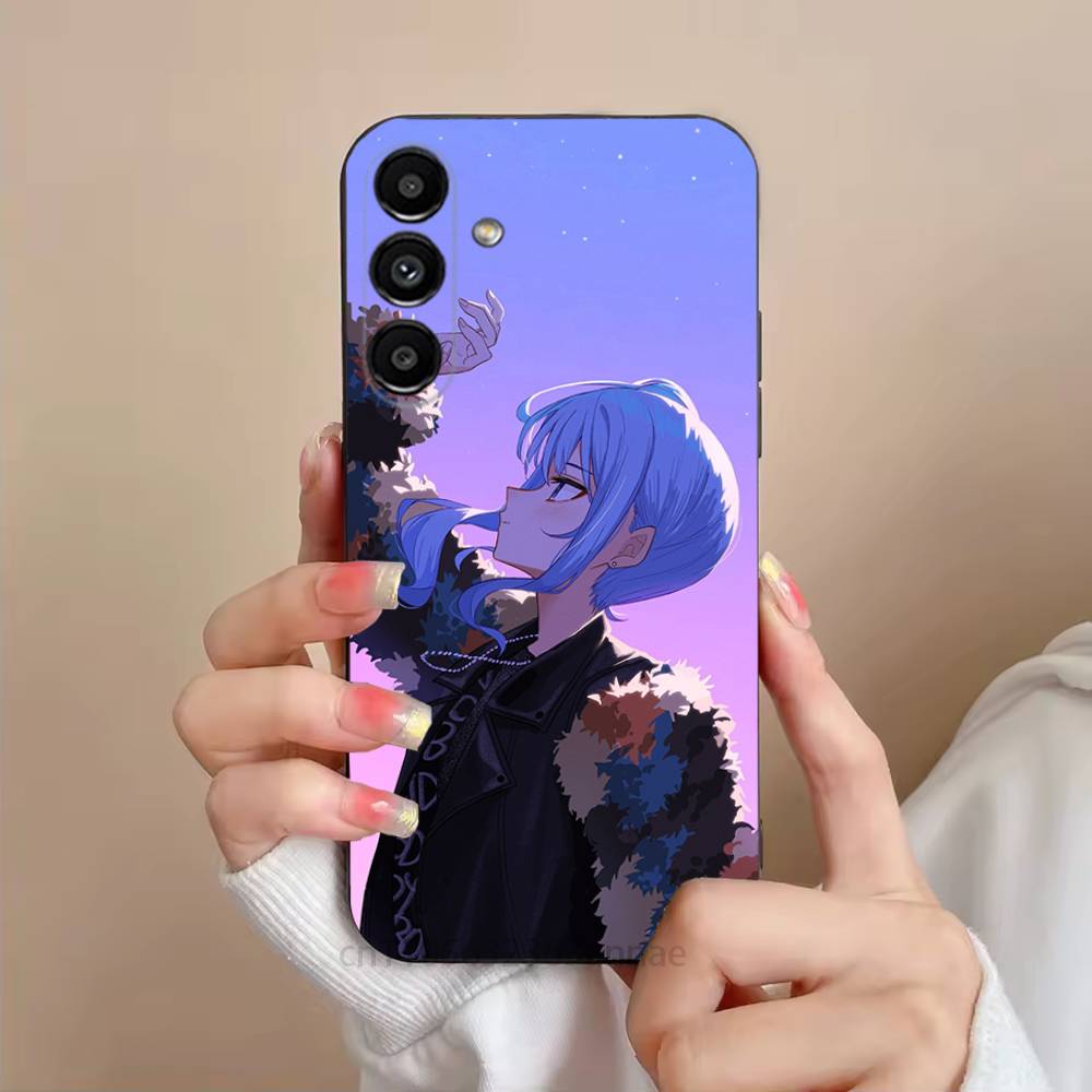 H-Hoshimachi S-Suisei Phone Case For Samsung Galaxy S21 22 23 24 S25 Ultra PlusS20 FE S10 Plus Cover Funda
