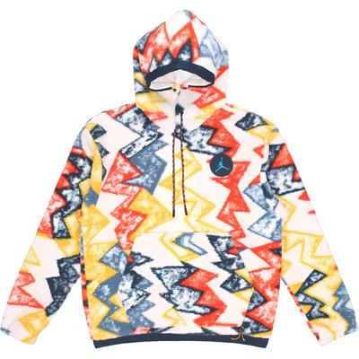 Jordan Contrast Letter Print Long Sleeve Hoodie Men Tops Multicolor DH1111-133