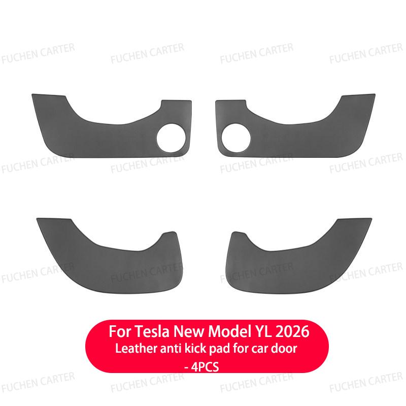 For Tesla ModelYL2026 LeatherTrunk Mat Full Coverage Waterproof Non-Slip Seat Backrest Protective Pad Cargo Liner Anti Dirty Mat