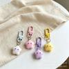 Cute Resin Five-Pointed Star Keychain Pendant - Small Gift for Best Friends, DIY Jewelry Accessory