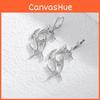 Dragon Contemporary Alloy Earrings For Women Fashion Style Street