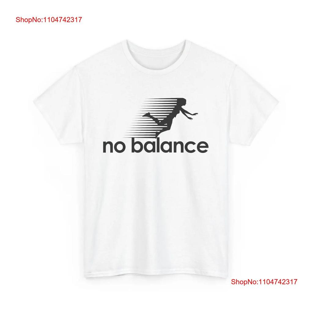 No Balance T Shirt Cotton Casual Wear for Sports vintage Washed Top For Everyday Wear Comfortable designer clothes streetwear