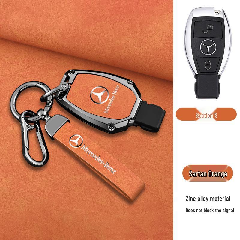 Luxury Mercedes Key Cover for C260L, C200L, GLC300L, E300L & 2024 S-Class