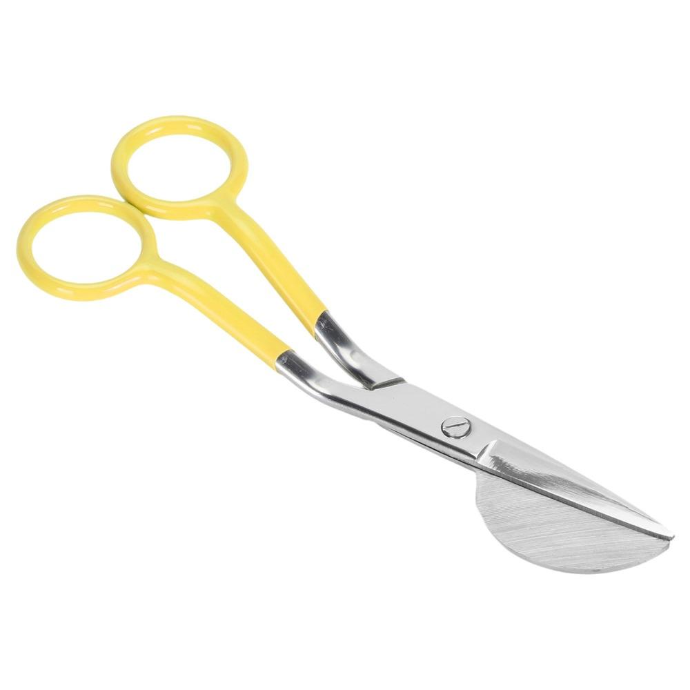 6.1 Inch Duckbill Scissors Stainless Steel Blades Sewing Scissors Fabric Shears For Tailors