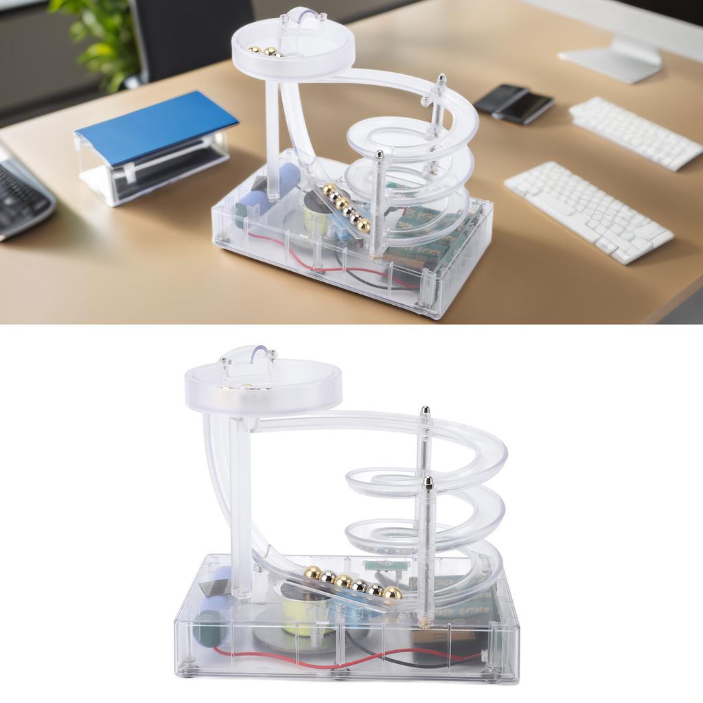 Art Perpetual Motion Machine Ornament Desk Non Stop Rolling   Toy Science Physics Gadget Desktop Decoration