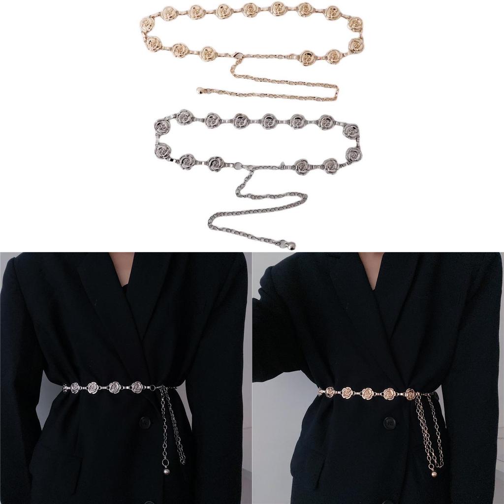 Metal Waist Chain For Women Summer Fashion Jewelry With Retro Style For Teen Girls