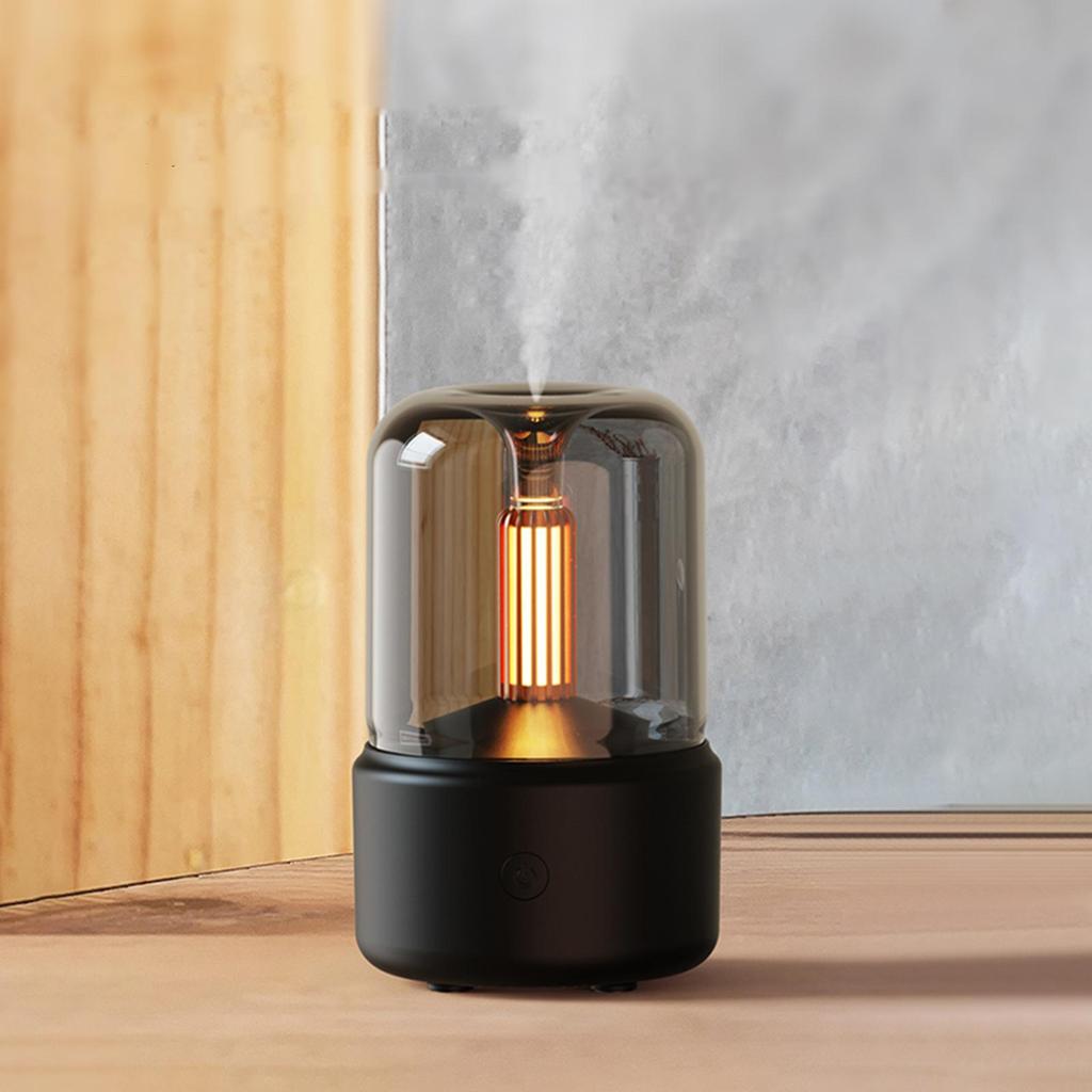 Luftbefeuchter Kerzenlicht Tragbarer Dekorativer Aroma Diffusor für Hotel