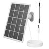 10W Solar Panel for Ring Camera Waterproof Solar Panel Kit 360° Adjustable Wall Mount for Ring Stick Up Cam and Spotlight Cam