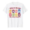 Jesus Is My Jam Christian Faith Religious Bible Tshirt For Men Women 100 Cotton T Shirts Short Sleeve Tops 04272