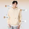 MINISO Men's Trendy Half-Zip Hooded Sweatshirt