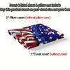 3Pcs Set Of American Flag Twin Tower Duvet Cover Set (1 Duvet Cover, 2 Pillowcases, Excluding Insert), American Flag Twin Size
