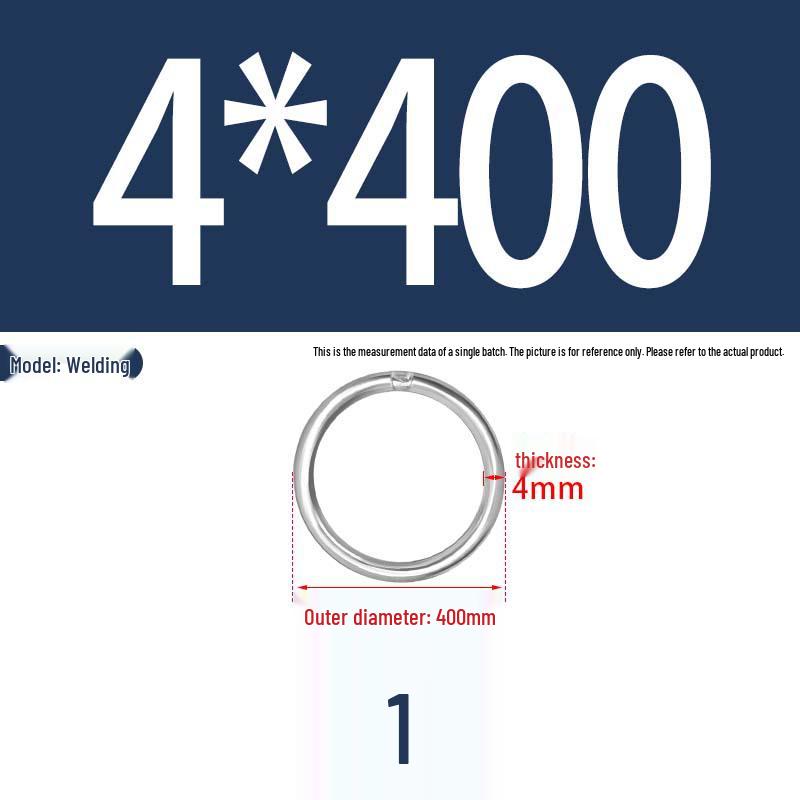 304 Stainless Steel Seamless O-Ring for Lifting and Hammock Yoga Connection