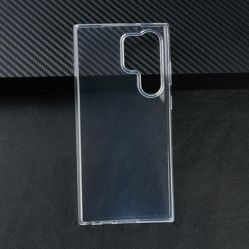 For Samsung Galaxy S23 Plus Ultra 5G Slim Crystal Clear Transparent Soft TPU Back Case Protection Skin Camera Protect Cover