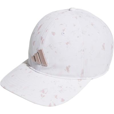 Golf Graphic Criss Cross Golf White Women's Cap,