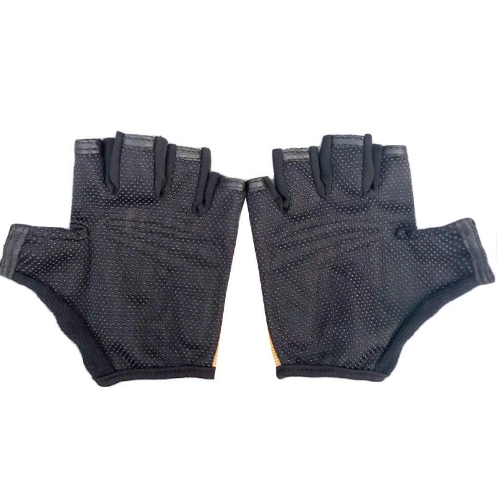 Children's Outdoor Half Finger, Summer Cycling Sports Mountain Bike Dead Fly Handle Short Finger Non-slip Gloves