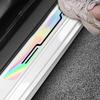 Sill Protector Door Sill Protector Strip 4X Carbon Fiber Protective Anti-Scratch Car Stickers For Protection Steps Vehicles