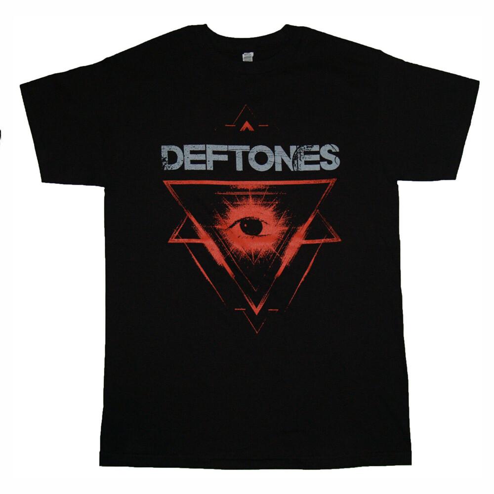 DEFTONES, Triangle Eye Logo, Unisex T Shirt, Gift For Fan, Short Sleeves Tee Unisex T-Shirt XL