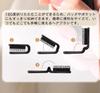 PrimeBlis Foldable Boar Portable Brush for Scalp Shiny and Smooth Suitable for All Hair Unisex Hairbrush, Comb, Bristle, Massage, Hair, Types, (Black)