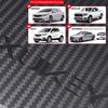 XUKEY Mud Flaps Splash Black Carbon Fiber Set of Universal Fit for and Vans & Guards, Effect, 4, SUVs, Trucks,