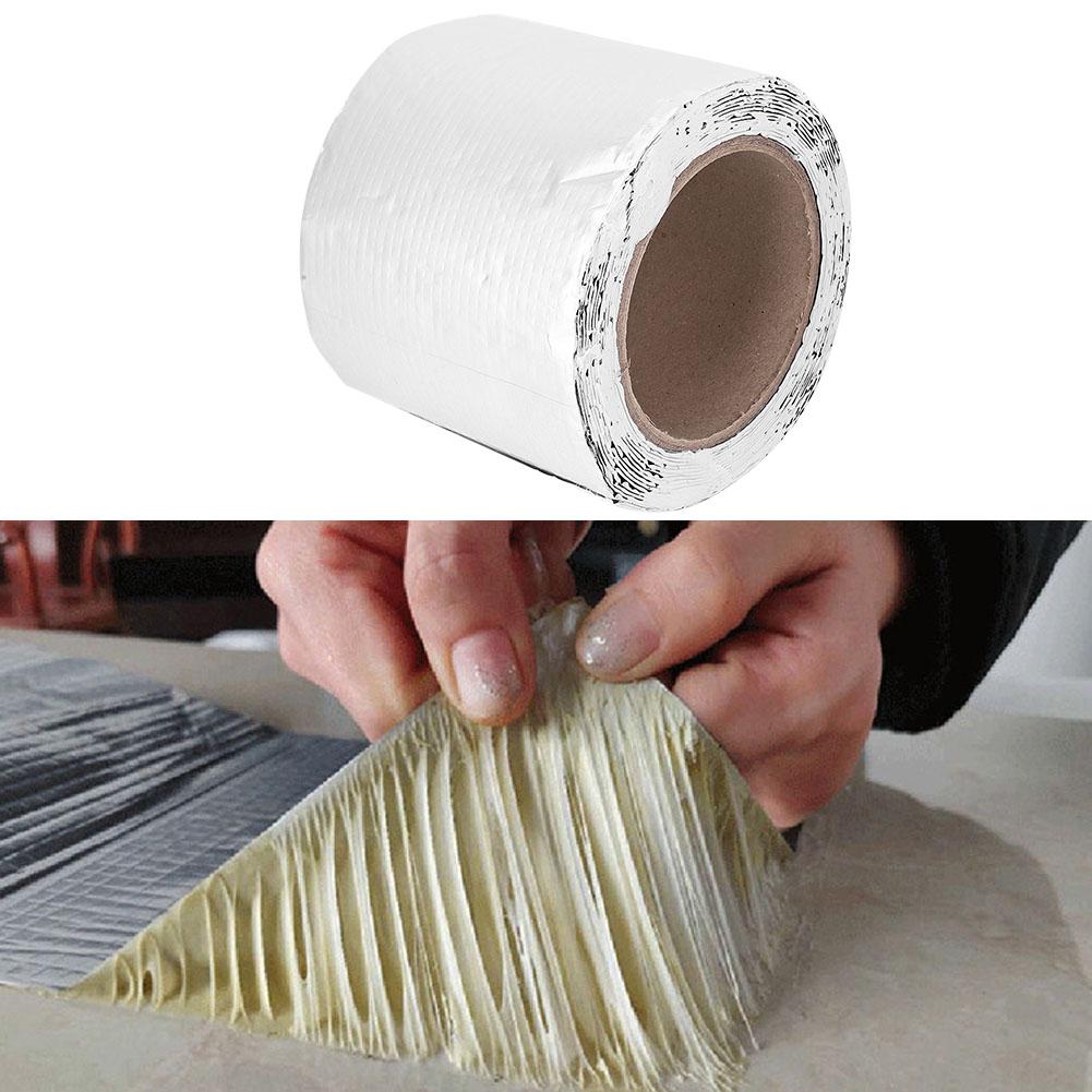 10x500cm Aluminium Foil Waterproof Strong Adhesive Tape for Roof Wall Cracks Leak Repairing