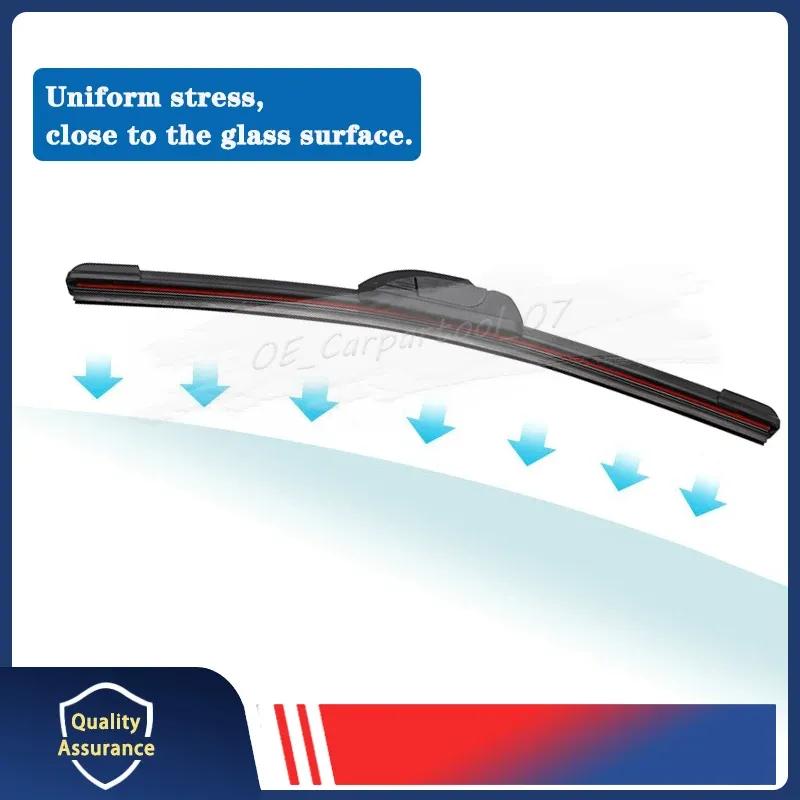 14″ 16″ 17″ 18″ 19″ 20″ 21″ 22″ 24″ 26″ 28″ Car Windshield Wiper Two Rubber Strips Automotive Wiper Quiet Durable New HY-207
