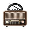 Portable Radio Classical Radio Rechargeable Bluetooth-compatible Speaker Support TF Card for Indoor Outdoor
