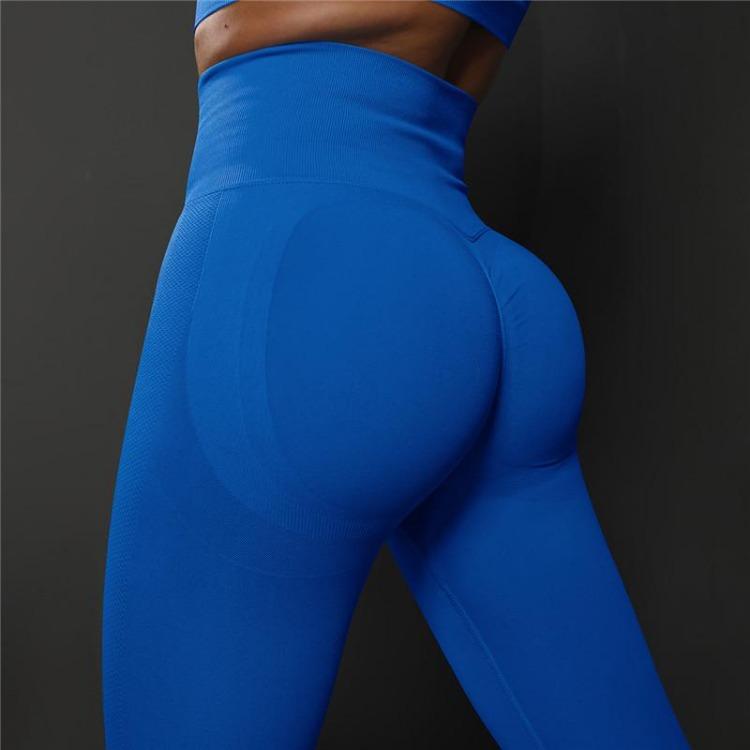 Nessaj Seamless High Waist Yoga Tights Women Scrunch Butt Workout Leggings Gym Fitness Slim Pants