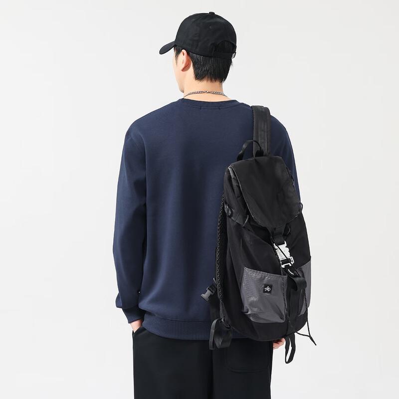 Paul Frank Men's Solid Round Neck Long Sleeve Sweatshirt