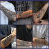 Waterproof Long-lasting European-American Herbal Arm Tattoo Sticker for Men
