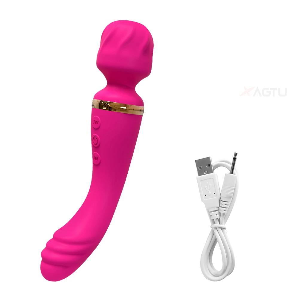 Powerful Dual Motor Ava Bar Vibrator Sex Toys For Woman Wand Dildos Vibrators Clit G-Spot Clitoris Stimulator Sex Toy For Couple