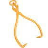 16 Inch Log Lifting Tongs Professional Steel Strong Grip Wooden Claw Lifting Pliers Loading Pliers