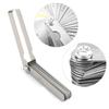 Blades Feeler Gauge Set Stainless Steel Dual Marked Metric and Standard SAE Valve Thickness Gauge Gap Measuring Tool