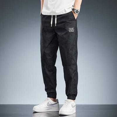 Summer Camouflage Pants Men's Trendy Overalls Retro Loose Leggings Harlan Pants Casual Pants