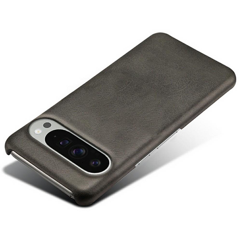 For Google Pixel 10 Pro XL Case Calf Texture PU Leather Hard PC Protective Phone Cover