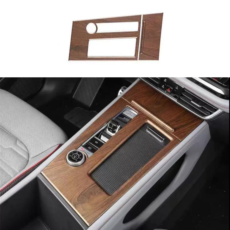 LHD For VW Volkswagen Atlas Teramont ABS Wood Headlight Switch window lift switch Air vent Gear Shift Panel cover