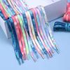 Tie Dye tkaničky Gradientní barvy Tkaničky do bot pro sportovní obuv Boty Tenisky Brusle Ležérní obuv Plochá tkanička 120/140/160CM