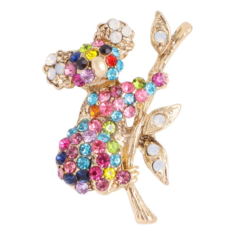 Ζωικό Μπροζ Πουά: Ψάρι, Καγκουρό, Μέλισσα, Σαλιγκάρι, Φλαμίνγκο, Ελάφι, Βραδύποδας Καρφίτσα Κορσάζ