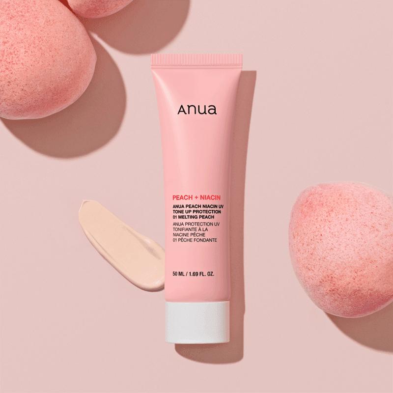 Anua Peach Niacin UV Tone Up Protection 01 Melting Peach SPF 50+ PA++++ 50ml