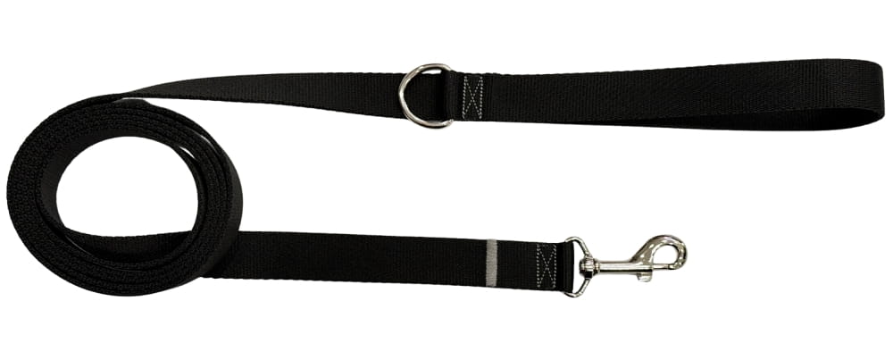 Dog Leash Traditional 2.5 Cm Black Fasten Dog Leash Traditional 2.5 Cm Black Fasten XXXL - 5 M